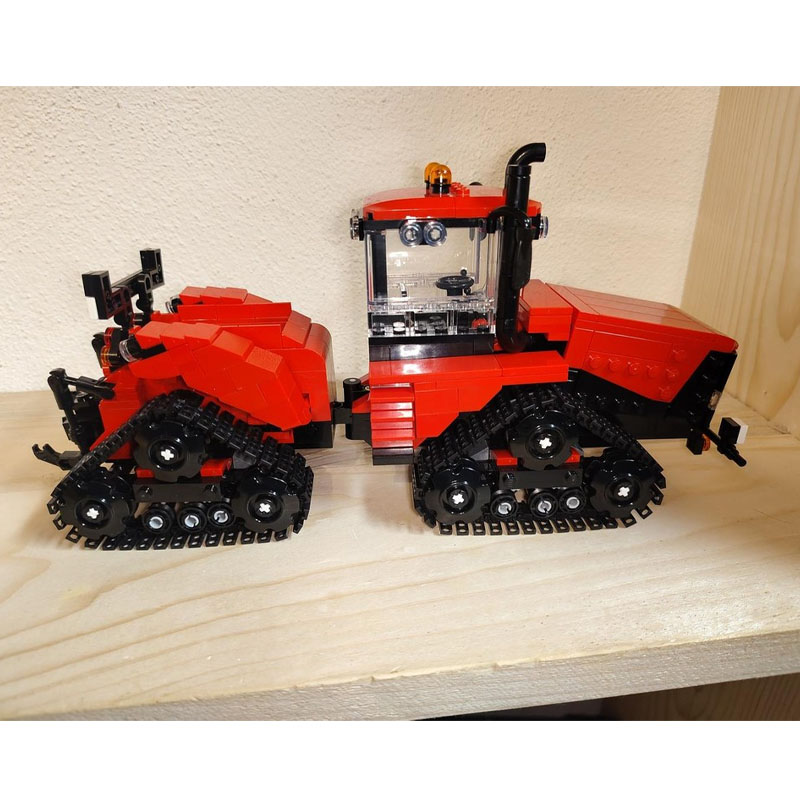 Agriculture Farming Certificate - Конструктор MOC-260750: Модель трактора для обработки