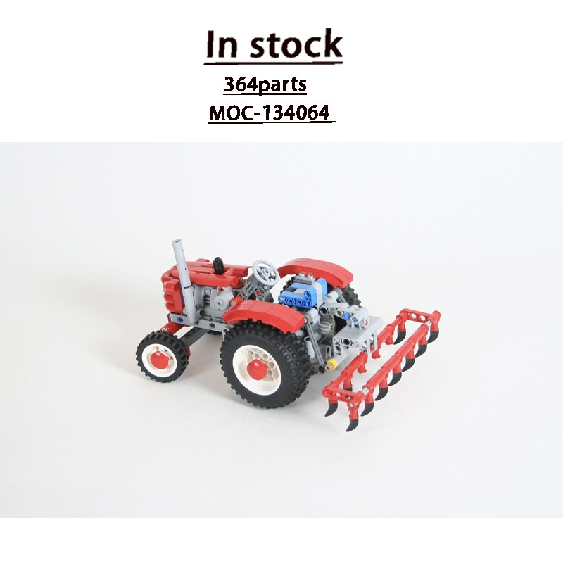 Agriculture Farming Certificate - Конструктор MOC-134064 «Городская ферма: Сельскохозяйственный ретро-трактор»,