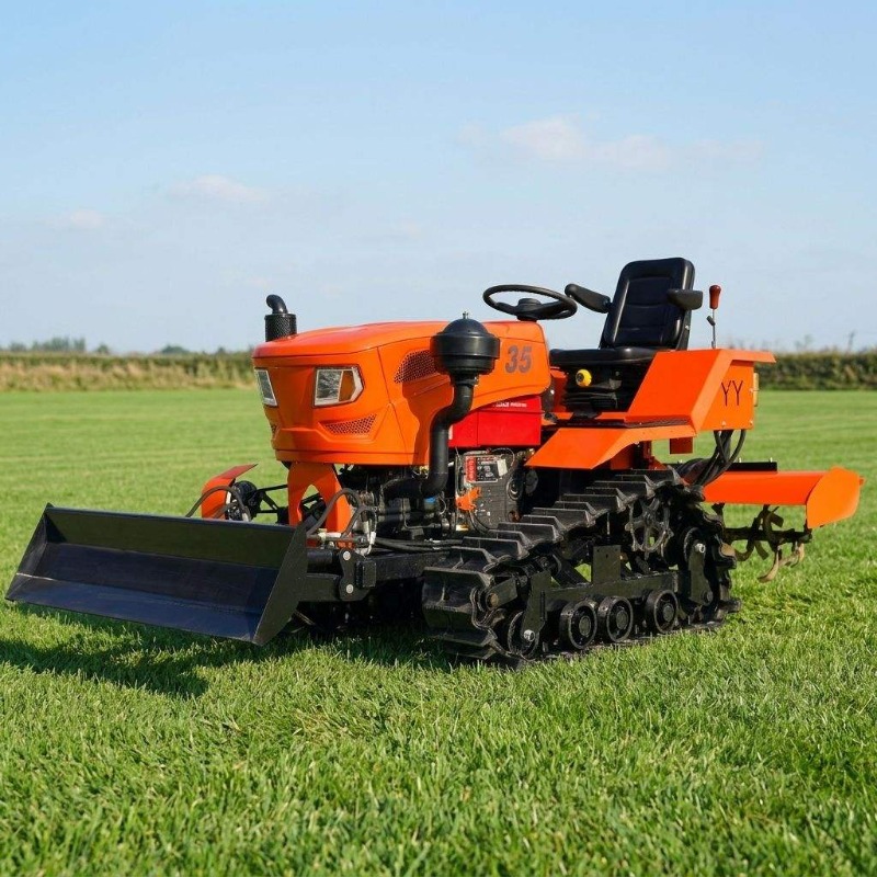 Гусеничный полноприводный рото – обзор и цена Farming Agriculture Equipment