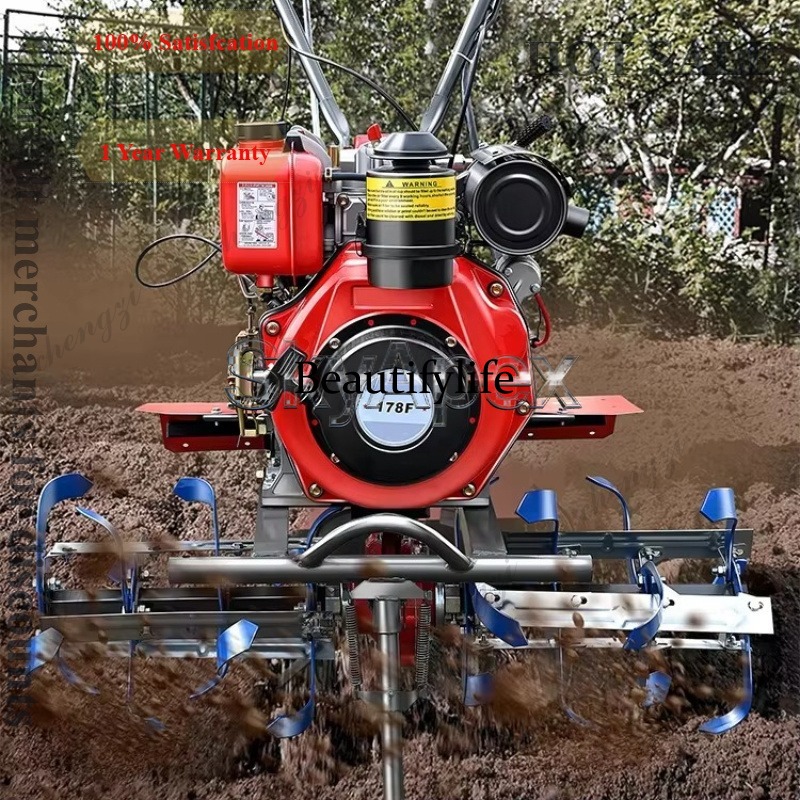 Новый мини-роторный культивато – обзор и цена Farming Agriculture Equipment